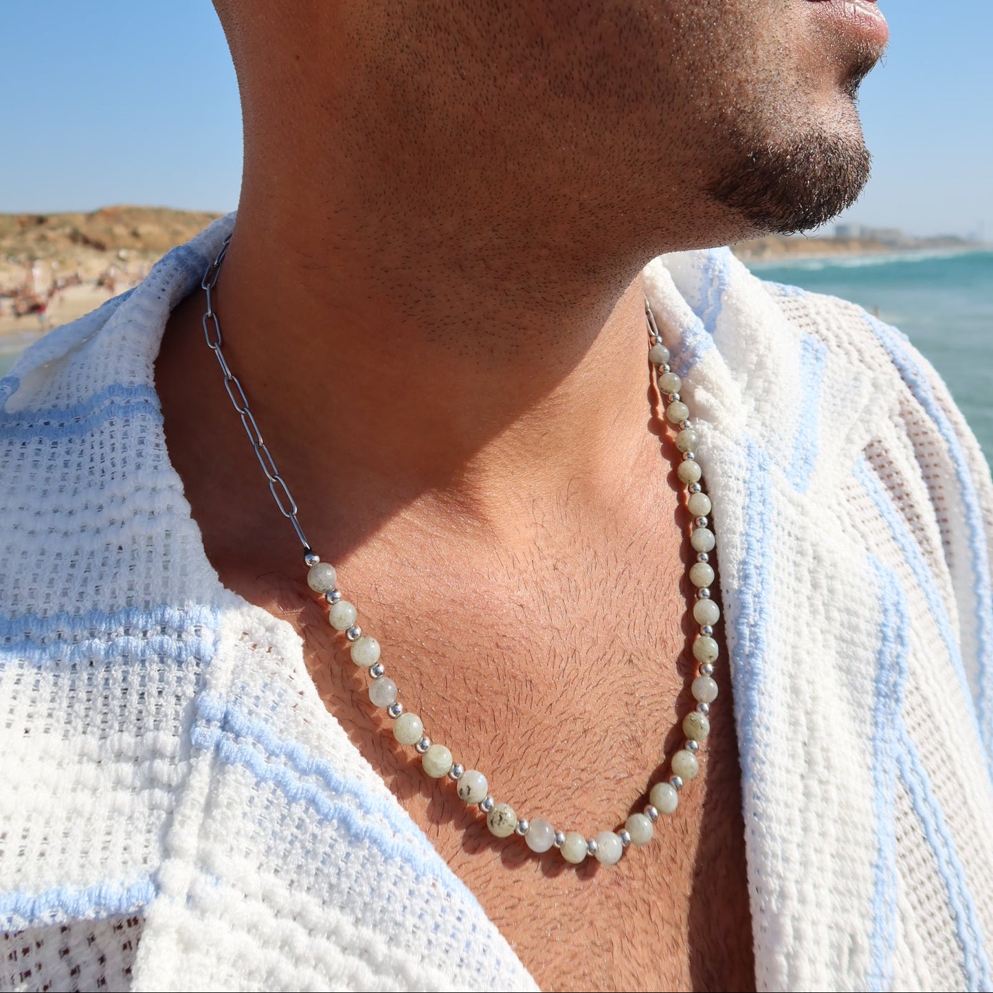 שרשרת Crystal-Seashell