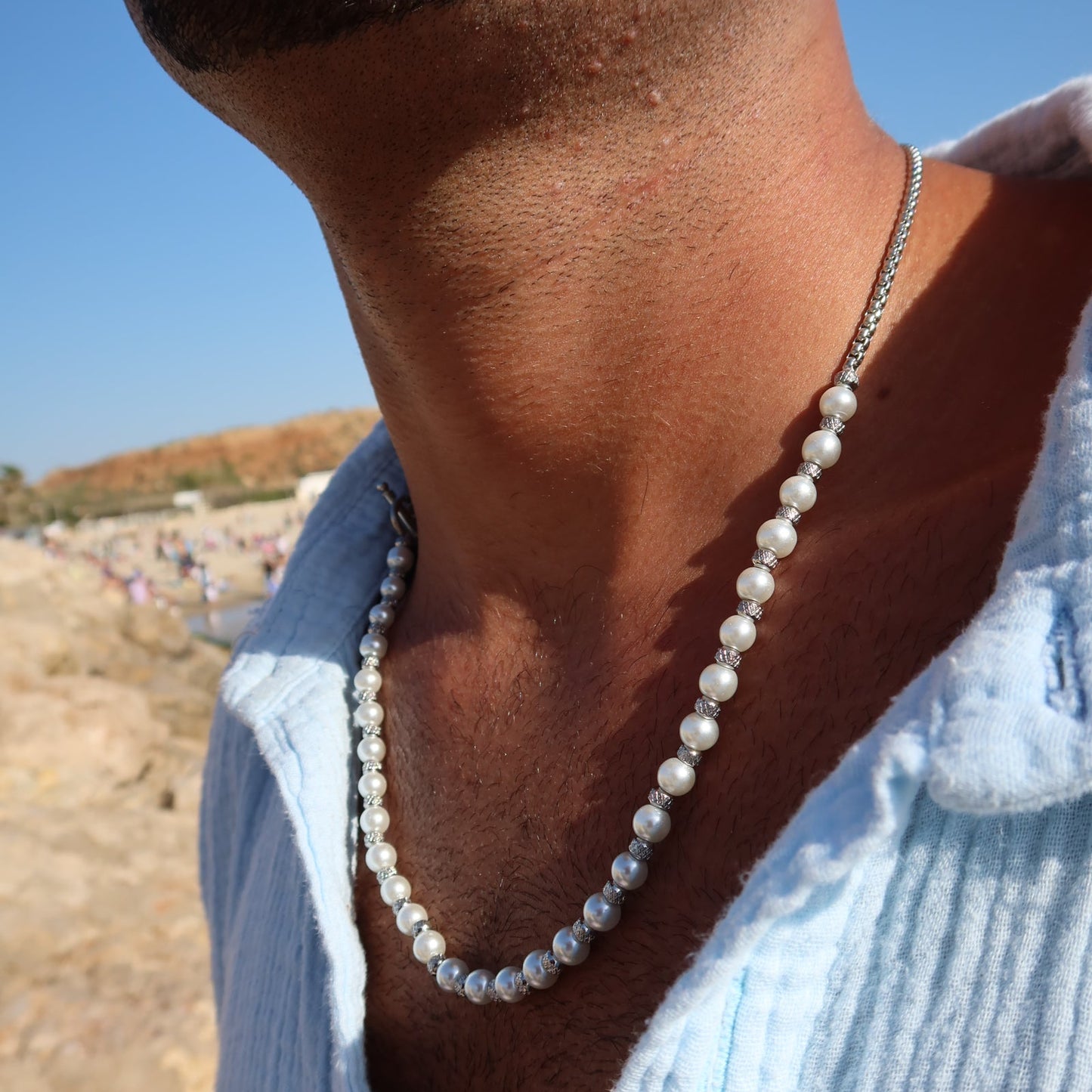 Blanco-Perlas שרשרת